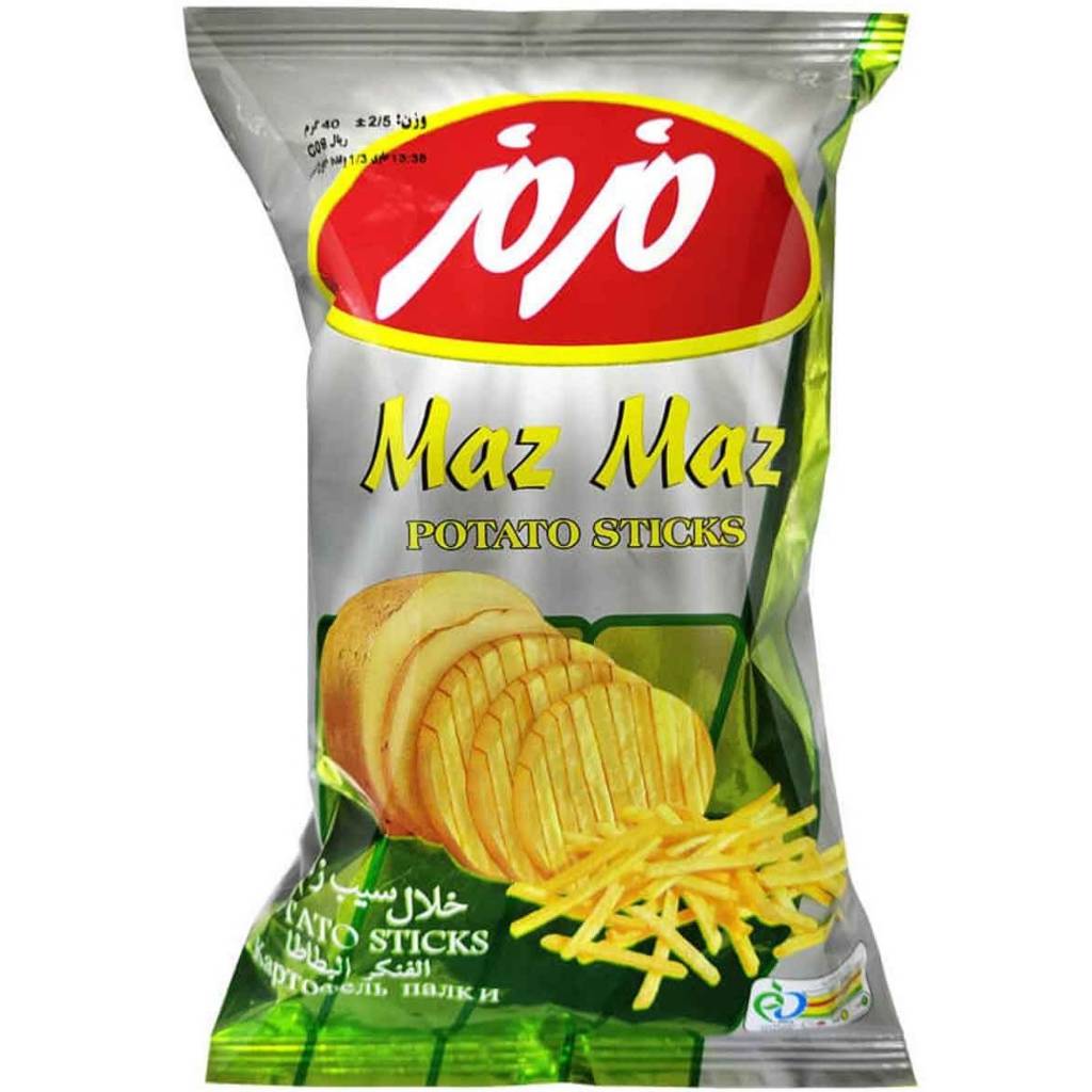 مزمز چیپس خلال 43 گرم